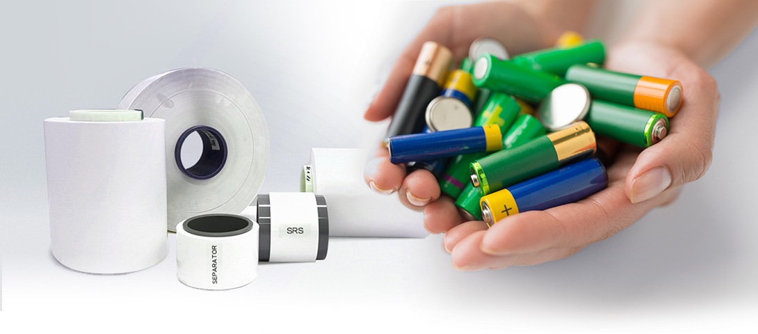 [Separator] A key material keeps the battery safer. Separator LG Chem Advanced Materials Core material for securing battery safety
